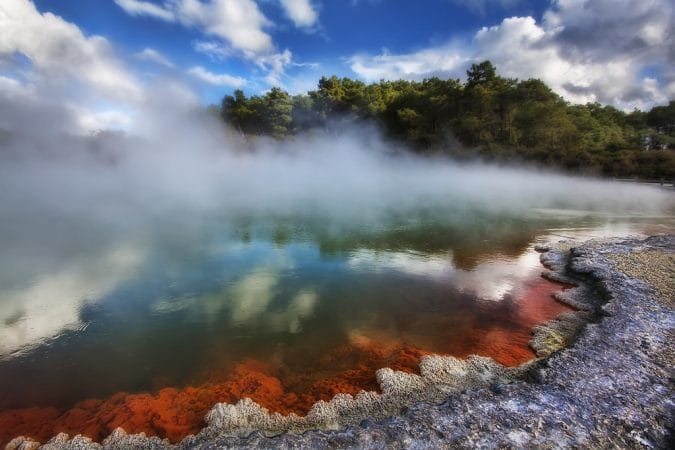 ‘A Dip Anyone?’ New Zealand, Waiotapu, Champagne Pool