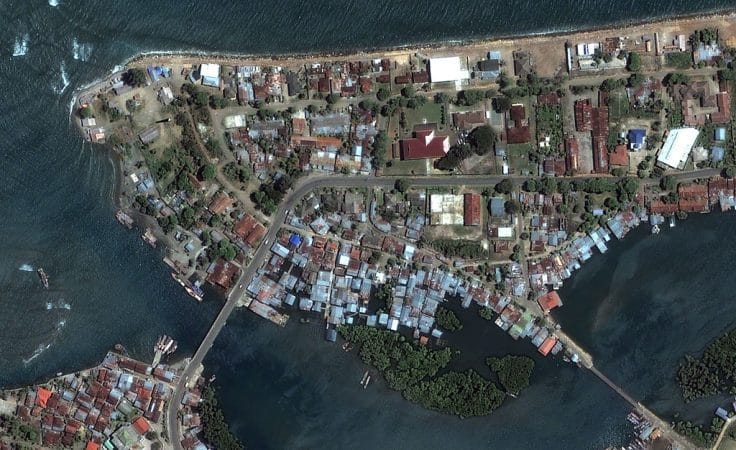 Banda Aceh Shoreline (Jun 23) – Before Tsunami